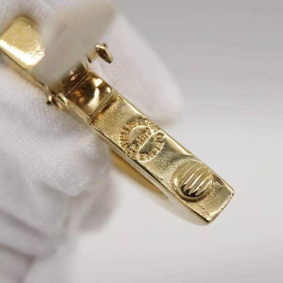 CELINE Earring metal Gold Auth - Picture 13 of 16